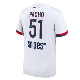 Paris Saint-Germain Willian Pacho #51 Borta Kläder 2025-26 Kortärmad